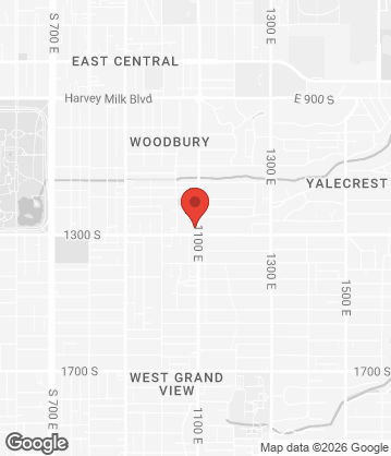 Map of Bartolo's Sugar House - 1270 S 1100 E, Salt Lake City, UT, 84105, US